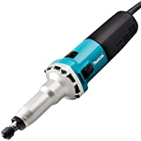 MAKITA GD0800C GD0800C-Amoladora Recta 750W 7000-28000 RPM 1.7 kg Pinza 6-8 mm sjs makpower- Negro